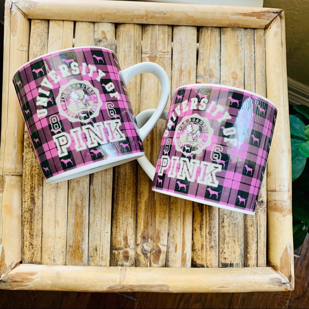 Victoria Secret Pink Jumbo Mugs